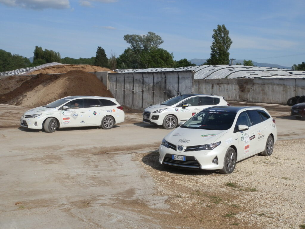 Ecorally 2014, presso l'impianto di biogas.